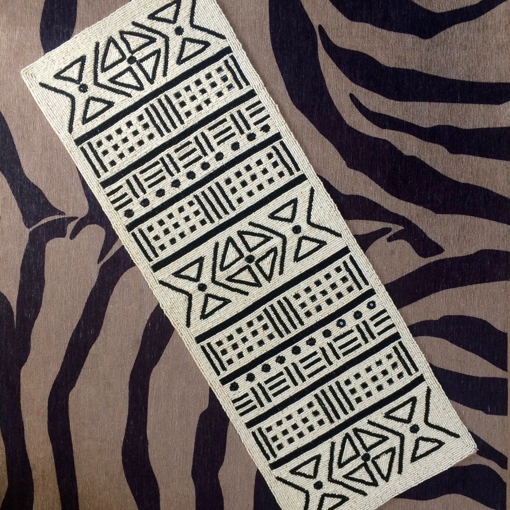 Pier 1 Beaded Table Runner